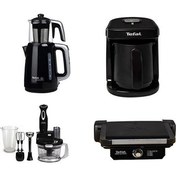 Resim Tefal 4'lü Siyah Çeyiz Seti 