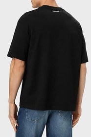 Resim Calvin Klein Pamuklu Relaxed Fit Baskılı Bisiklet Yaka T Shirt LV04RE827GUB1 Erkek T SHİRT LV04RE827G UB1 