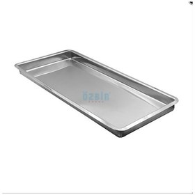 Resim Paslanmaz Çelik Reyon Tepsisi 75x25x2 Cm 