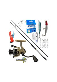 Resim Okuma Outrax 4000 274cm 8-42gr Zen Pro Rapala Maket Balık Spin Olta Takımı Seti 