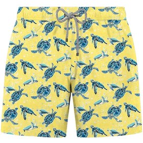 Resim John Frank Erkek Deniz Şortu (JFSSSWL51-TURTLE YELLOW) 
