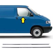 Resim Vw T4 Transporter 1995-2003 Arası Krom Cam Çıta 2 Parça P.çelik 
