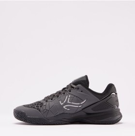 Resim Decathlon Artengo Erkek Tenis Ayakkabısı - Gri / Siyah - Tüm Zeminler - STRONG PRO 