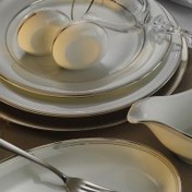 Resim Evaliza Perla Platin Yemek Takımı 60 Parça 