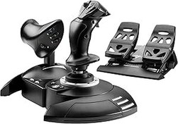 Resim Thrustmaster T.Flight Full Kit X - Xbox Series X|S, Xbox One ve PC için Yüksek Hassasiyetli Uçuş Kolu, Gaz ve Dümen Pedalları 