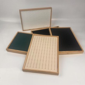 Resim 1 adet Çoklu Yüzük Tutucu ile Bambu Takı Sergileme Standı - Doğal Ahşap Kaplama, Ev Dekoru, Hediye Depolama, Takı Sergileme Tepsisi, Takı Kuleleri için Çok Fonksiyonlu Küpe ve Kolye Düzenleyici 