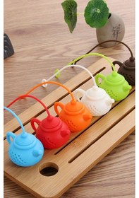 Resim Markafox Çaydanlık Tasarımlı Çay Demleme Süzgeçi Şık Görünümlü Minik Süzgeci 1450 