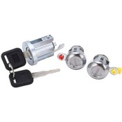 Resim Reedark Isuzu Npr Nqr Nkr Elf 1994-2007 İçin Dayanıklı Abs Ve Metal Anahtarlı İgnisyon Kilit Silindiri Seti - Oem: 8-97035293-0 