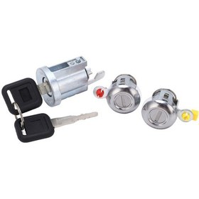 Resim Reedark Isuzu Npr Nqr Nkr Elf 1994-2007 İçin Dayanıklı Abs Ve Metal Anahtarlı İgnisyon Kilit Silindiri Seti - Oem: 8-97035293-0 