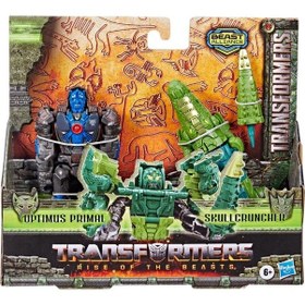 Resim Transformers Rise Of The Beats Primal-Skullcruncher F3898 F4619 Lisanslı Ürün 