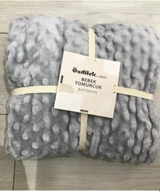 Resim Özdilek Tomurcuk Battaniye Gri 90 110 Gri 