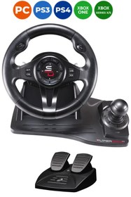 Resim Subsonic Direksiyon Seti Superdrive Ps3/ps4/pc/xboxone/xbox360 Gaming Uyumlu Oyun Oyuncu Direksiyonu 