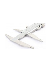 Resim Dasqua 0-500mm Çift Çene Mekanik Kumpas 0.02mm Çene Boyu 150mm 
