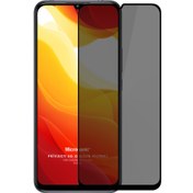 Resim Xiaomi Mi 10 Lite Zoom Privacy 5d Gizlilik Filtreli Cam Ekran Koruyucu Siyah Microsonic