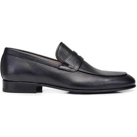 Resim Nevzat Onay Kösele 9095-089 Pıy Erkek Klasik Ayakkabı - Siyah Siyah 