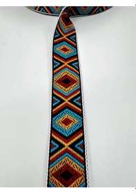 Resim 3.5 Cm Desenli Şerit Kilim 5 Metre 