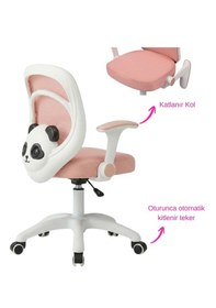 Resim Drift Bono Çocuk Çalışma Sandalyesi Pembe 