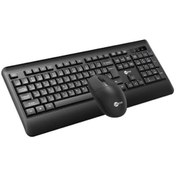 Resim Lenovo Leco-kw202 Kablosuz Klavye Mouse Set Siyah Diğer 
