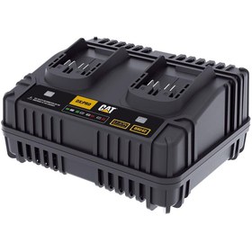Resim Cat DXC42 18Volt Li-ion ONE FOR ALL Profesyonel İkili Hızlı Akü Şarj Cihazı 