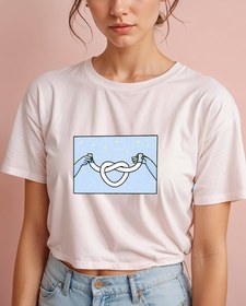 Resim Muhabbet Crop Tişört 