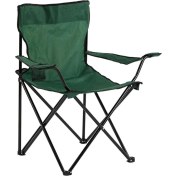 Resim Yeşil ve Siyah Kamp Sandalyesi, Rahat ve Hafif Tasarım. 
