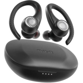 Resim Tribit MoveBuds Siyah H1 Ultra Net Telefon Görüşmesi IPX8 5.2 Bluetooth Kulak İçi Kulaklık 