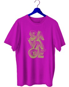 Resim BLUU Savage Sporcu T-shirt Bisiklet Yaka 