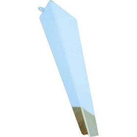 Resim Piramit 20 Cm Sehpa,tv Ünitesi Mobilya Ayağı 5 Adet Beyaz-altın 