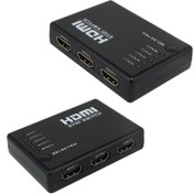 Resim POWERMASTER PM-8342 5 GİRİŞ 1 ÇIKIŞ HDMI TOPLAYICI SWITCHER ADAPTÖRSÜZ 