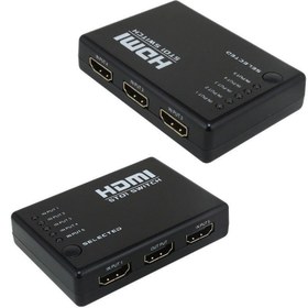 Resim POWERMASTER PM-8342 5 GİRİŞ 1 ÇIKIŞ HDMI TOPLAYICI SWITCHER ADAPTÖRSÜZ 