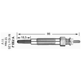 Resim Mitsubishi L 200 4 1998-2003 Kızdırma Bujisi Ngk Md301950 