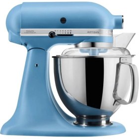 Resim Allians Güçlü 4,8 L Stand Mikser, Vintage Blue Tasarım, Çok Fonksiyonlu Mutfak Aleti 