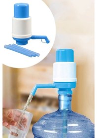 Resim Damacana Su Doldurma Pompası Aleti Manuel Sebil Pompası 20x10 Cm Orta Boy Çok Renkli 