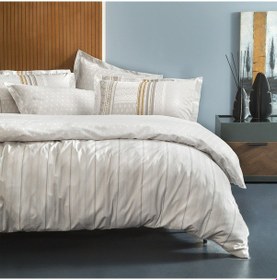 Resim Yataş Bedding Pamena Ranforce Nevresim Takımı Gri Çift Kişilik Gri 