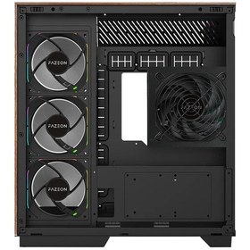 Resim Fazeon F25 850w 80+ Bronze Full Modüler Gen5 Mesh 5x Argb Fanli Type-c Siyah Atx Gaming Kasasi 