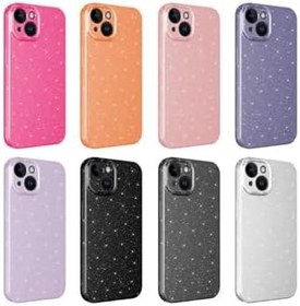 Resim Xiaomi Redmi Note 9 PRO Kılıf Kamera Korumalı Simli Lüks Işıltılı Silikon ile uyumlu 