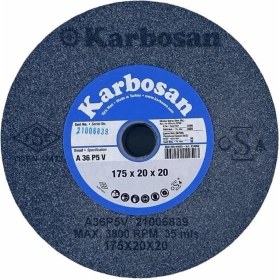 Resim Karbosan 175X20X20 36 Kum Nk Taşlama Taşı 