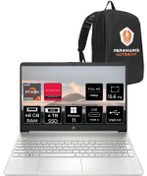 Resim HP 15S-EQ2000NT R7 5700U 48GB RAM 4TB SSD 15.6'' Full HD W11P Dizüstü Bilgisayar & PER4 ÇANTA 