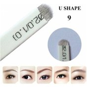 Resim 20 Adet 9 U Kalıcı Makyaj - Microblading İğnesi - 
