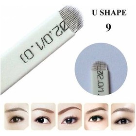 Resim 20 Adet 9 U Kalıcı Makyaj - Microblading İğnesi - 