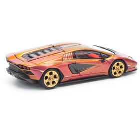 Resim pop race 1 /64 Lamborghini LPI800-4 Blu Hal 