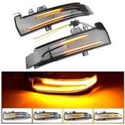 Resim Wondernest W176 Su Sones Siyah Sinyal Sınıfı Şeffaf Mercedes-benz Lambası İçin Flaşör Flaşör Dikiz Çift Aynası A 2013-2017 1 Qv Şeffaf Siyah 