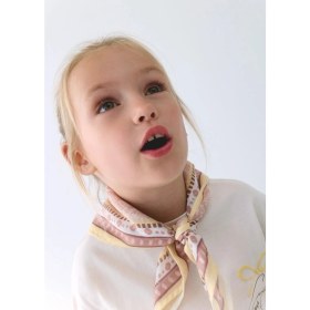 Resim Mayoral Kız Çocuk Bandana ve Tshirt Set Bej 