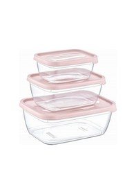 Resim 3'lü Saklama Kabı Karizma Dikdörtgen Royaleks-çnk2164 Diğer 