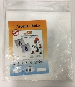 Resim Arçelik S 6255 Elektrik Süpürge Bez Torba (30 Adet) 
