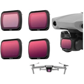Resim Profisher DJI Mavic Air ND4 ND8 ND16 ND32 2 Kamera Lens Filtre Seti 