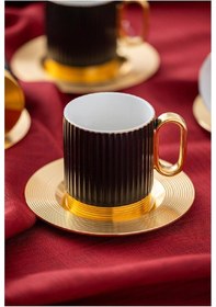 Resim Acar Koh-05839 Erıka Porselen 4 Lü Çay Fincan Tk. 