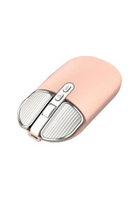 Resim Dizüstü Bilgisayarlar İçin Kablosuz Fare, Ergonomik Sessizlik Tıklayın, Dizüstü Bilgisayar, Pc, Ofis/ev/iş, İki Elini Kullan Senalstore - Pembe 