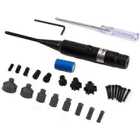 Resim Xx Marka Lazer Kalibratör Adaptör Seti İçin Alüminyum Alaşımlı Nişan Alma Aracı Yeşil Işık 