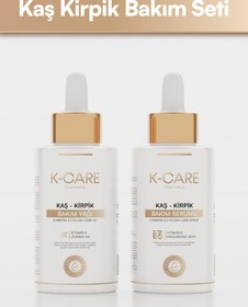 Resim K K-CARE Cosmetics Kaş Kirpik Bakım Seti 